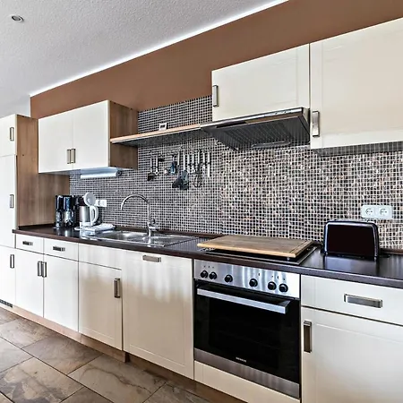 شقة Nordsee Spo Ferienwohnung Mit Sauna Tumlauer Koog